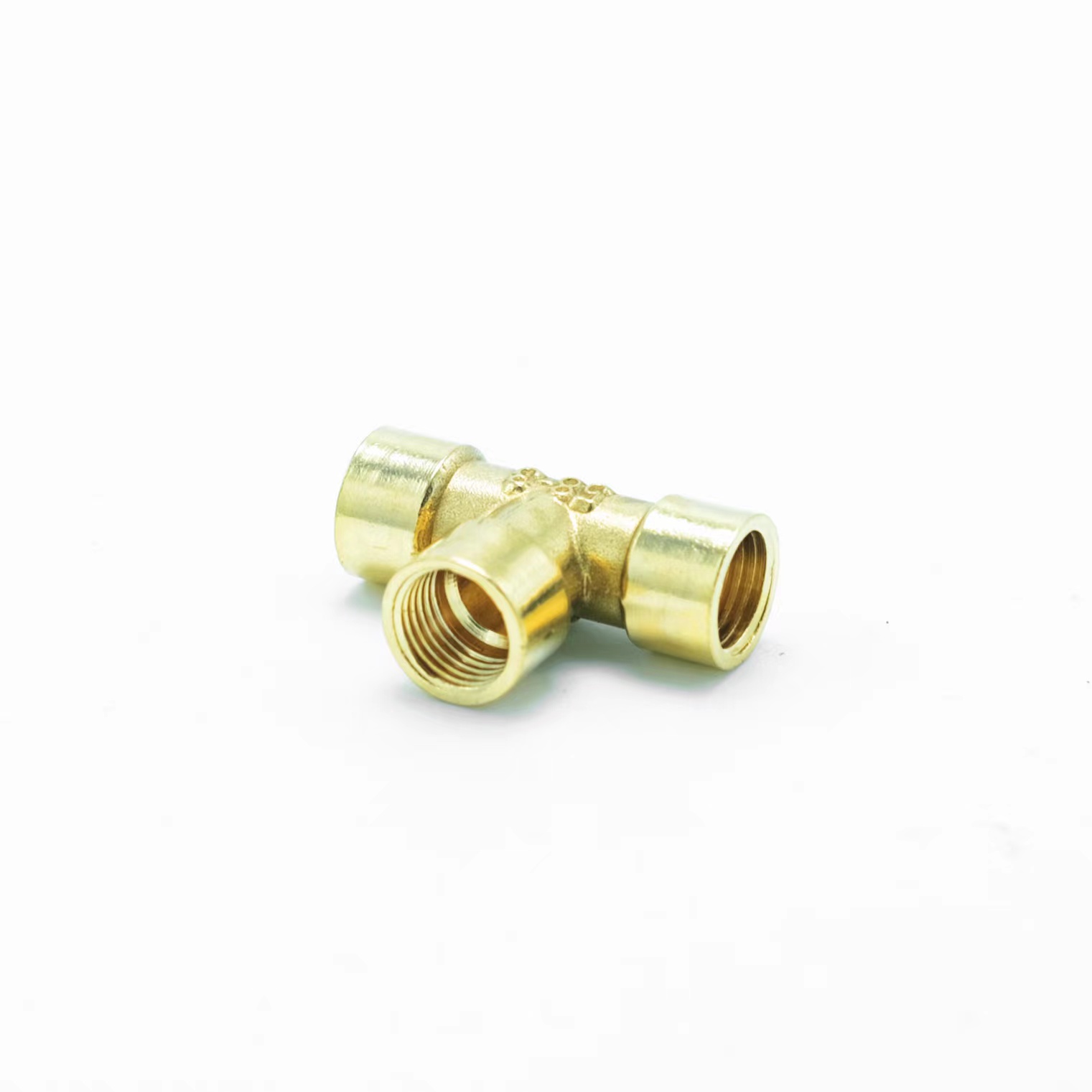 PFT Series Equal Female Tee Brass Pneumatic Pipe Fitting