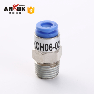 SMC type fittings KCH Male connector Straight union