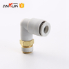 Industry quick pneumatic plastic air pipe push fitting tube connector