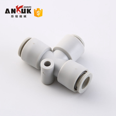 KB2T Male Stud Branch T shape male thread one touch fitting
