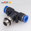 PB-G one touch 3 way reducing pneumatic fitting