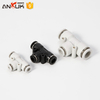 wholesale PEG series pneumatic 3 way air tube connector