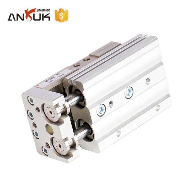 Precision Linear Guide Small Pneumatic Sliding Table Cylinder SMC Type