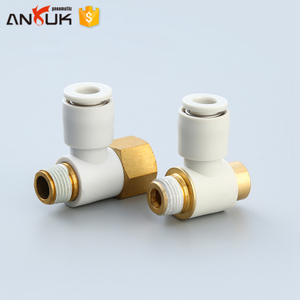 Pneumatic convenient quick connect female threads straight fitting