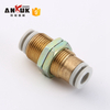 Kb2e Series Straight Internal Screw Casting Brass Copper Pipe Pneumatic Fitting