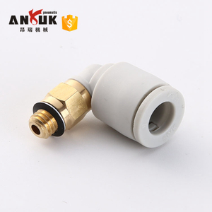 SMC type Made in chinapneumatic air hydraulic connector elbow fittings