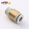 SMC type pneumatic one touch quick connector straight coupling 